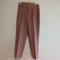 GU キモウタック テーパードパンツ　ピンク