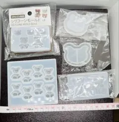 まとめ売り　くま　シリコンモールド　セット