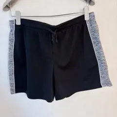 メイドフォーライフ ショートパンツ ショート丈 黒 灰 化繊 ランニングのサムネイル