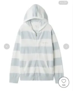 gelato pique（ジェラート ピケ） スムーズィー2ボーダーパーカ