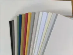 カラー厚紙（D） ◆サイズ、202㎜X253㎜、15枚