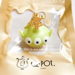 Q-pot. トイストーリー リトルグリーンメン プチケーキ バッグチャーム