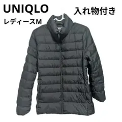 ユニクロ　ウルトラライトダウン　Мサイズ　レディース　黒　【入れ物付き】