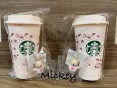 スターバックス ドリンクホールキャップベアリスタとリユーザブルカップのセット×2