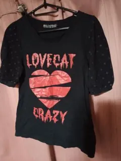 HELL CAT PUNKS 半袖 Tシャツ LOVECAT平成ギャル　グランジのサムネイル