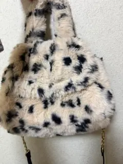 Samantha Thavasa ファーショルダーバッグ