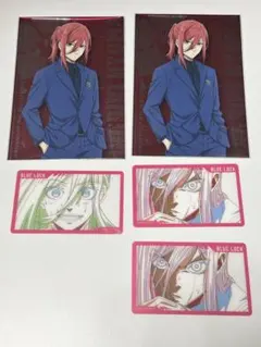 ブルーロック展　メタルポストカード　クリアカード　ぱしゃこれ　千切豹馬