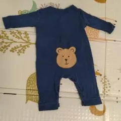 ベビーギャップ　くまけつロンパース