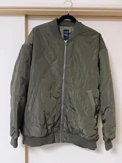 キルティングジャケット XL カーキ