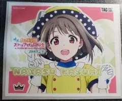 虹ヶ咲　サントリーTAGラベル缶　中須かすみ