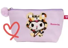 新品♡フラットポーチ 【クロミ かぶりもの】 スケーターのサムネイル