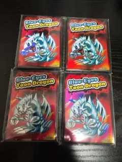 遊戯王 ブルーアイズトゥーンドラゴン スリーブ - メルカリ