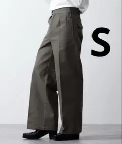 【完売品番】 CLEL チノパンツ Sサイズ オリーブ