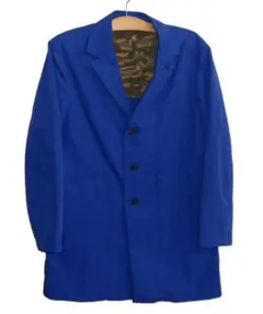 美品 アダムエロペ コットン×ナイロン チェスターコート M