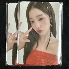 AMUSE ウォニョン IVE　トレカ ２枚セット