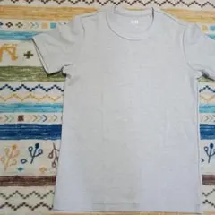 【新品】ユニクロ　ユニクロU　Tシャツ　クルーネックT　半袖　ベージュ　М