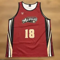 越谷アルファーズ　レプリカユニフォーム　池田祐一 越谷アルファーズ ALPHAS ユニフォーム 12 池田祐一 L 改良版 - メルカリ