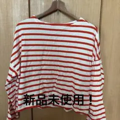 新品未使用！AMERICAN HOLIC M ボートネックストライプ Tシャツ