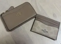 coach スリムIDカードケース マルチファンクションカードケース 2点セット