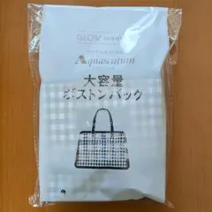 GLOW 付録のみ　Aquascutum ボストンバッグ