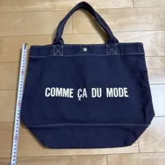 COMME CA DU MODE トートバッグ ネイビー