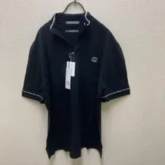 GREENCLUBS 半袖ジッパー　黒　4サイズのサムネイル
