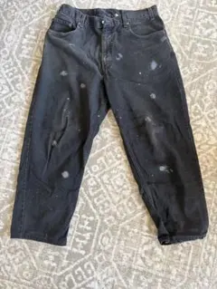 Levi's 560 ブラック オリジナル加工 デニムパンツ W36 L34