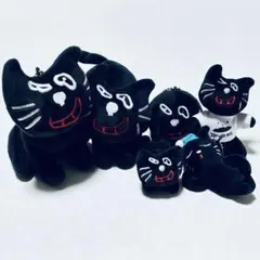 【未使用】NEWキヨ猫 新・キヨ猫 キヨ猫ぬいぐるみキーホルダー 6点まとめ売り