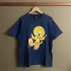 古着 90s トゥィーティー Tweety Tシャツ ブルーのサムネイル