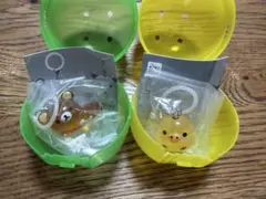 リラックマ めじるしアクセサリー リラックマ キイロイトリ 2個セット ガチャ