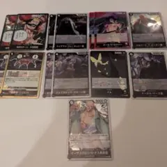 ワンピースカード　受け継がれる意志　黒色デッキパーツ