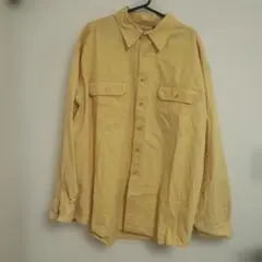 L.L.Bean 長袖シャツ イエロー XLサイズ