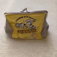 SNOOPYがま口ポーチ　雑誌付録