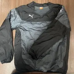 Puma ピステ・ウィンドブレーカー 黒/グレー
