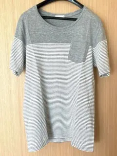GU◆ボーダーTシャツ◆メンズ◆Mサイズ
