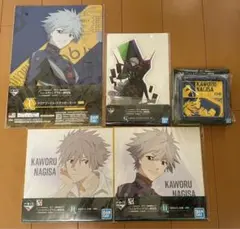 エヴァンゲリオン　一番くじ　渚カヲル　ファイル　スタンド　色紙　ラバートレイ