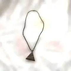 マライカ　ネックレス　アクセサリー　木目　エスニックのサムネイル