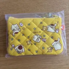 シークレットミニフラットポーチ　ポムポムプリン