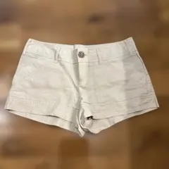Forever 21 リネン混 ショートパンツ ベージュ S/Pのサムネイル