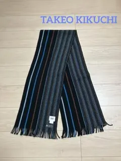 TAKEO KIKUCHI ストライプマフラー