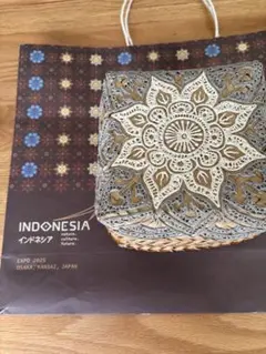 万博2025 インドネシア館のカゴ