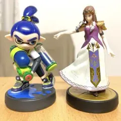 amiibo ゼルダ　スプラトゥーン　セット