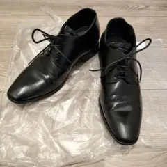 HAYLAH MODE ブラックレースアップシューズ