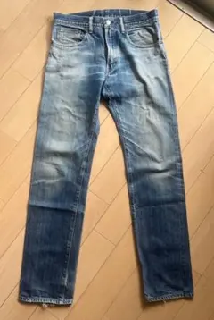 無印良品／ジーンズ　（メンズ・サイズ27）　ストレート　ブルー　パンツ　MUJIのサムネイル