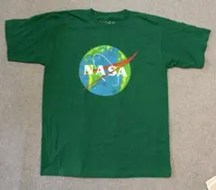NASA Tシャツ グリーン Lサイズ