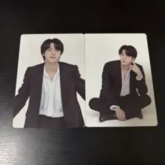 BTS JIN PERMISSION TO DANCE ミニフォトカード 2枚