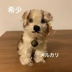 ビンテージSteiff Peky ペキニーズ ？犬 ぬいぐるみ10cm - メルカリ
