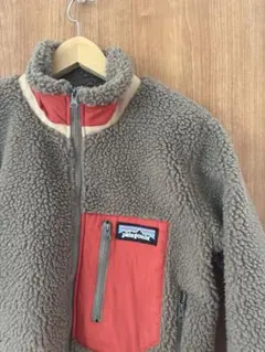 patagonia フリースジャケット ブラウン・レッド