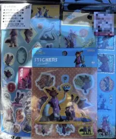 ズートピア シール帳　シールセット　ぷっくりシール　限定商品