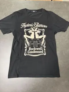 HYSTERIC GLAMOUR HYS プリント Tシャツ ブラック - メルカリ